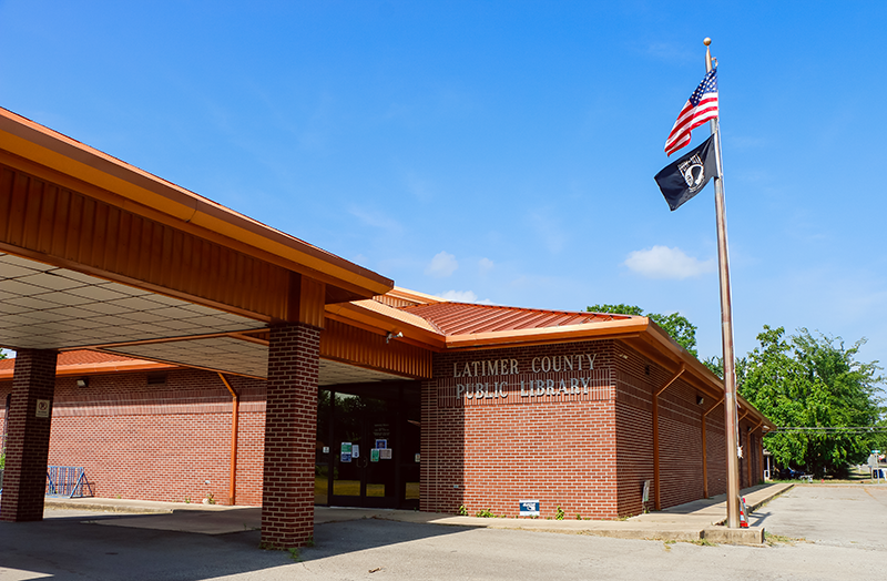 Latimer County Public Library exterior