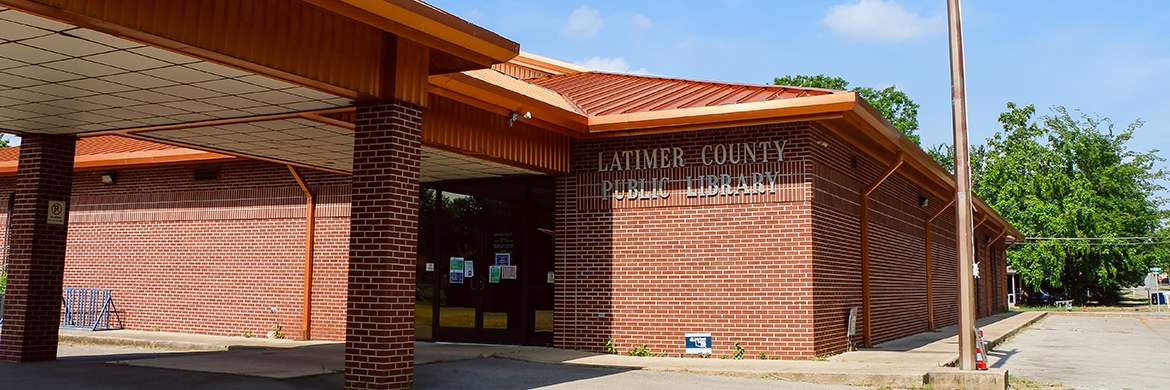 Latimer County Public Library exterior photo