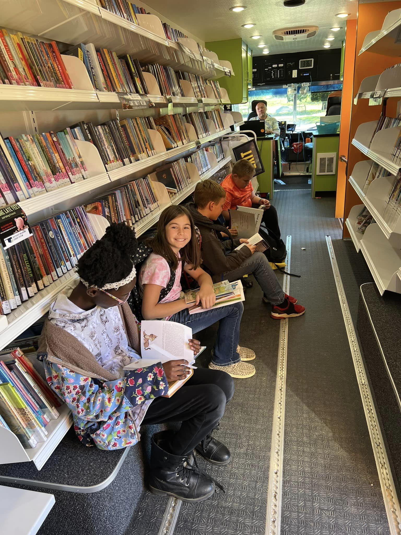 SEOLS Bookmobile is for all ages!