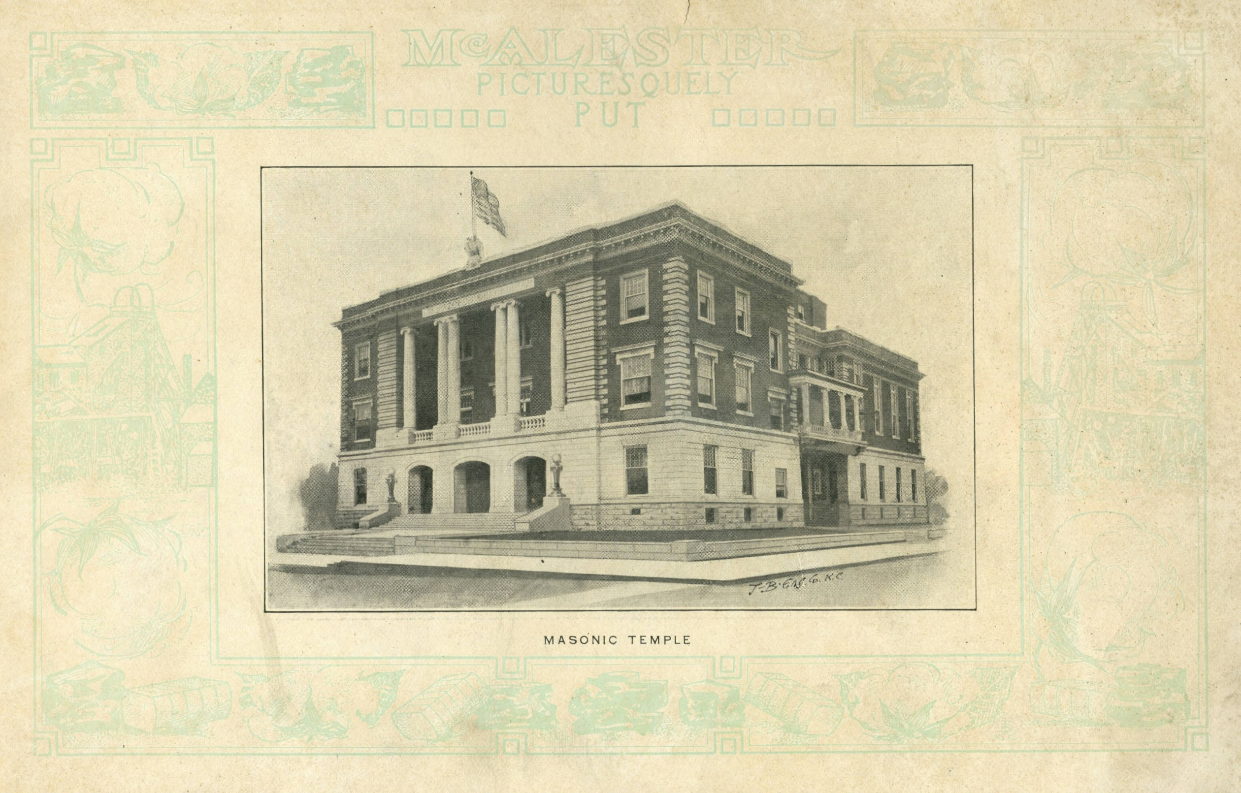 Historic photo of the Masonic Temple