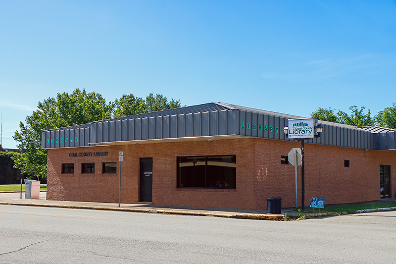 Coal County Public Library exterior