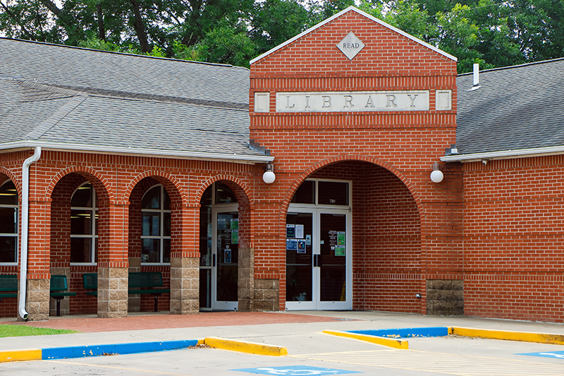 Hartshorne Public Library exterior