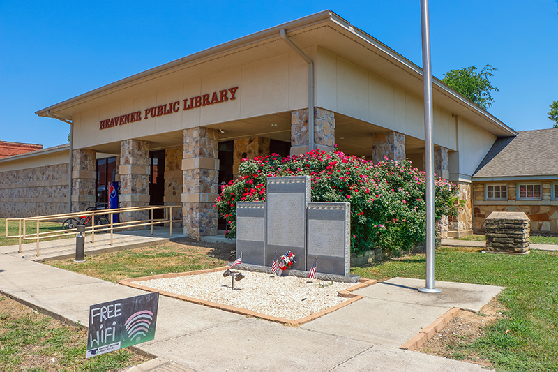 Heavener Public Library exterior