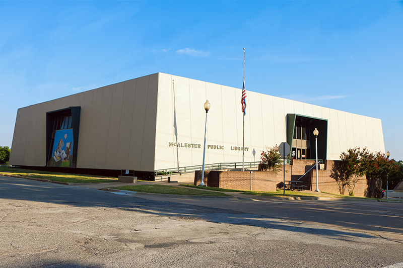 McAlester Public Library exterior