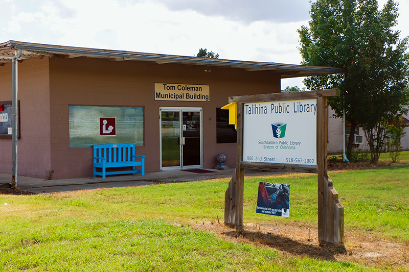 Talihina Public Library exterior