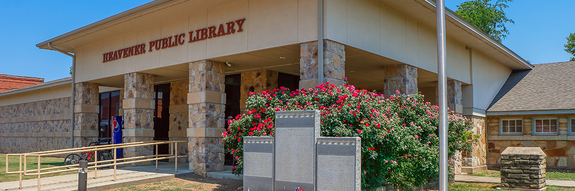 Heavener Public Library exterior photo