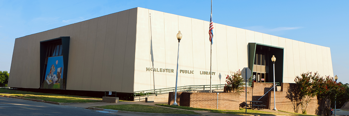 McAlester Public Library exterior photo