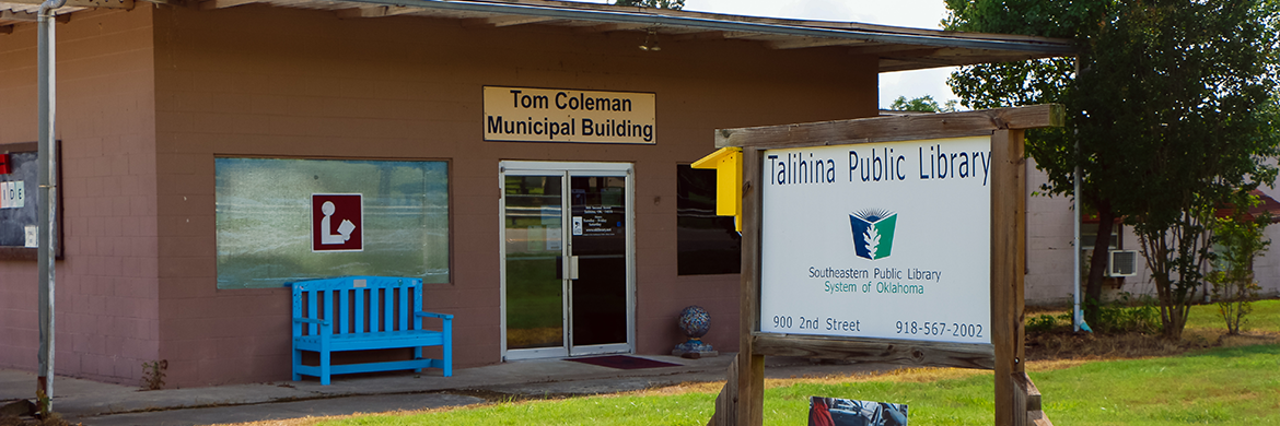 Talihina Public Library exterior photo