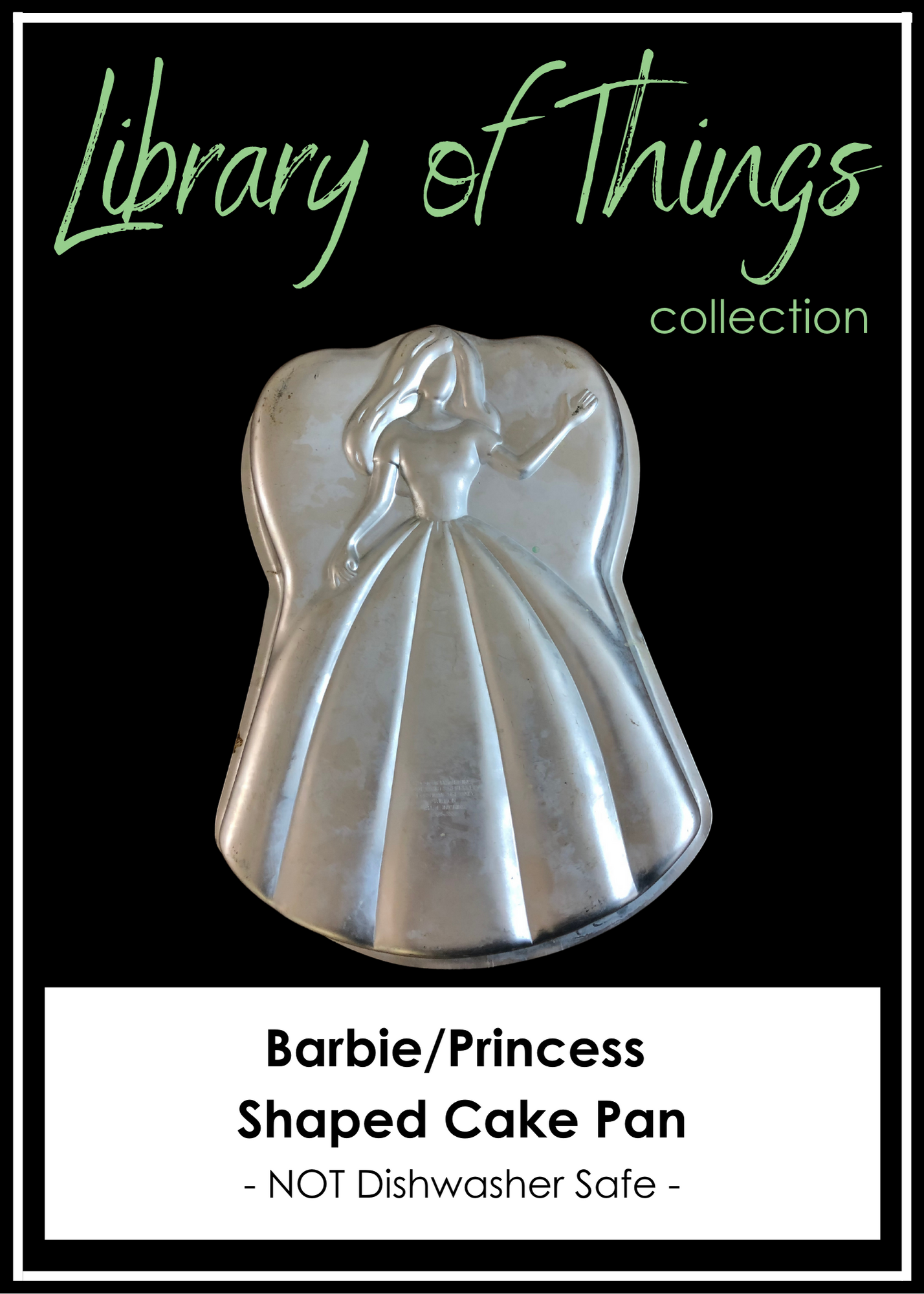 Barbie/Princess Shaped Cake Pan