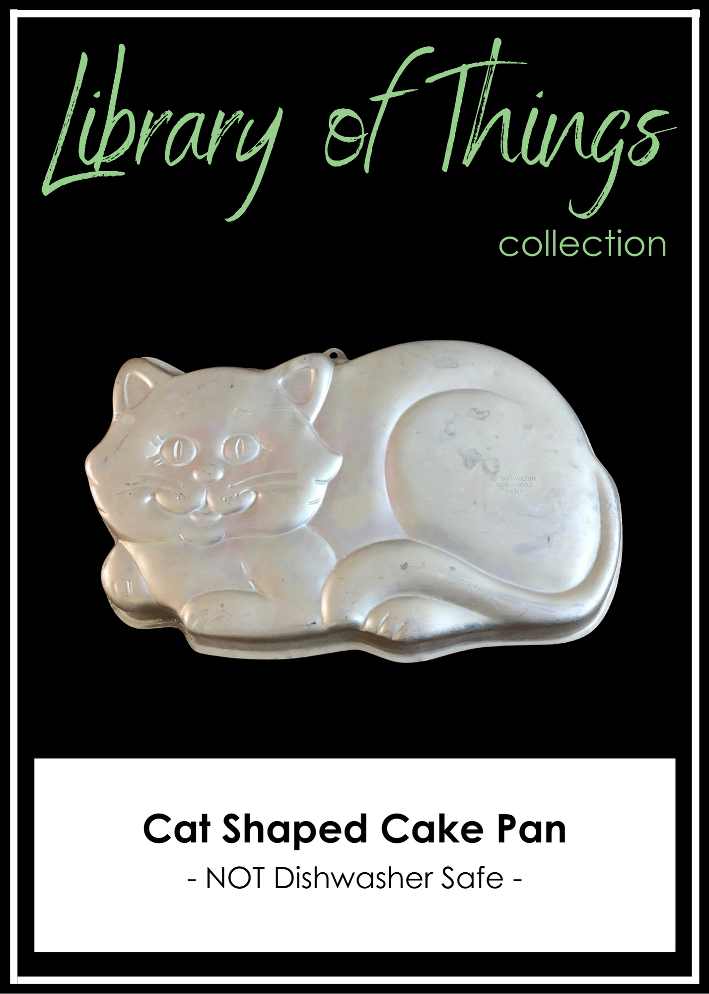 Cat Shaped Cake Pan