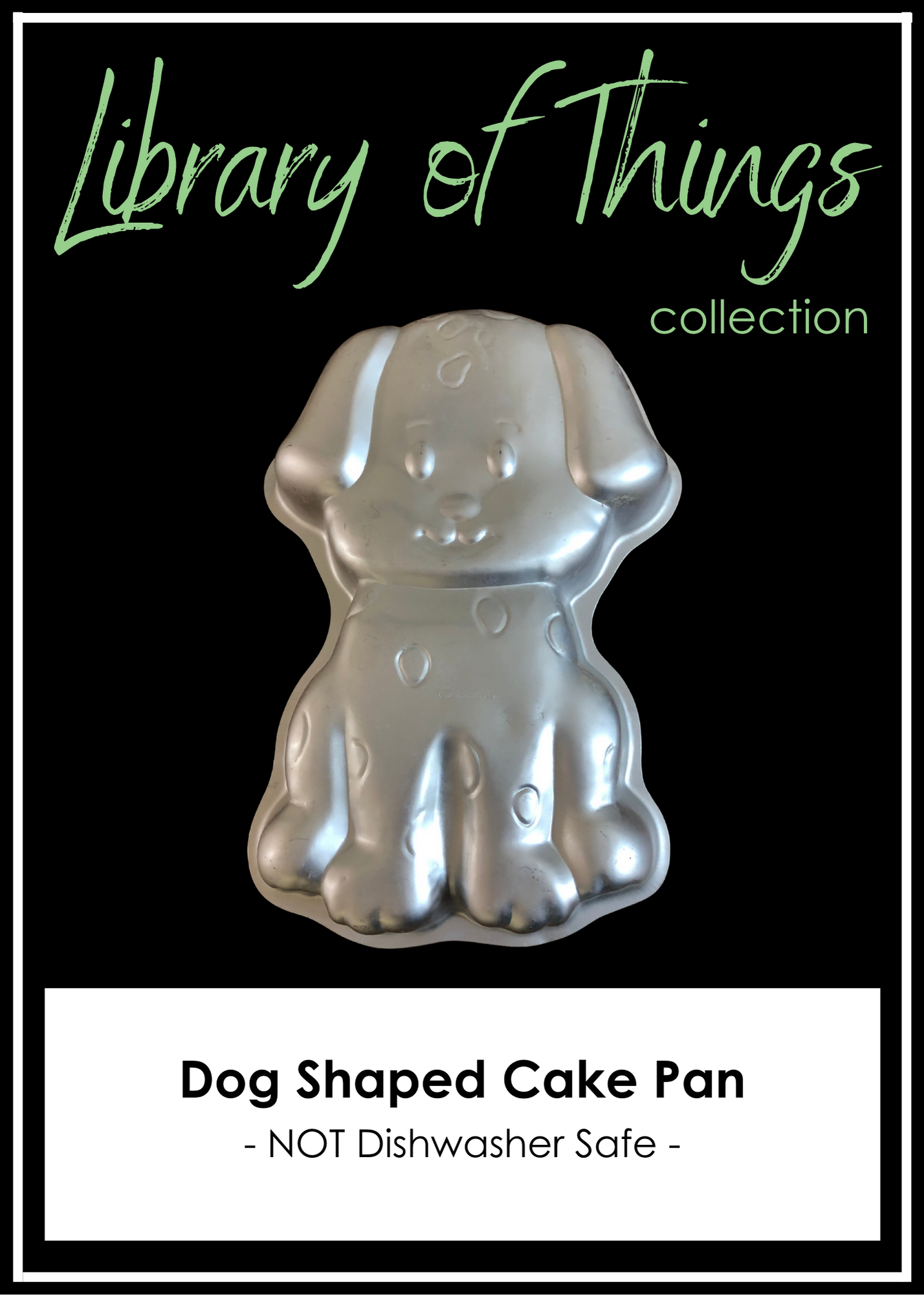 Dog Shaped Cake Pan