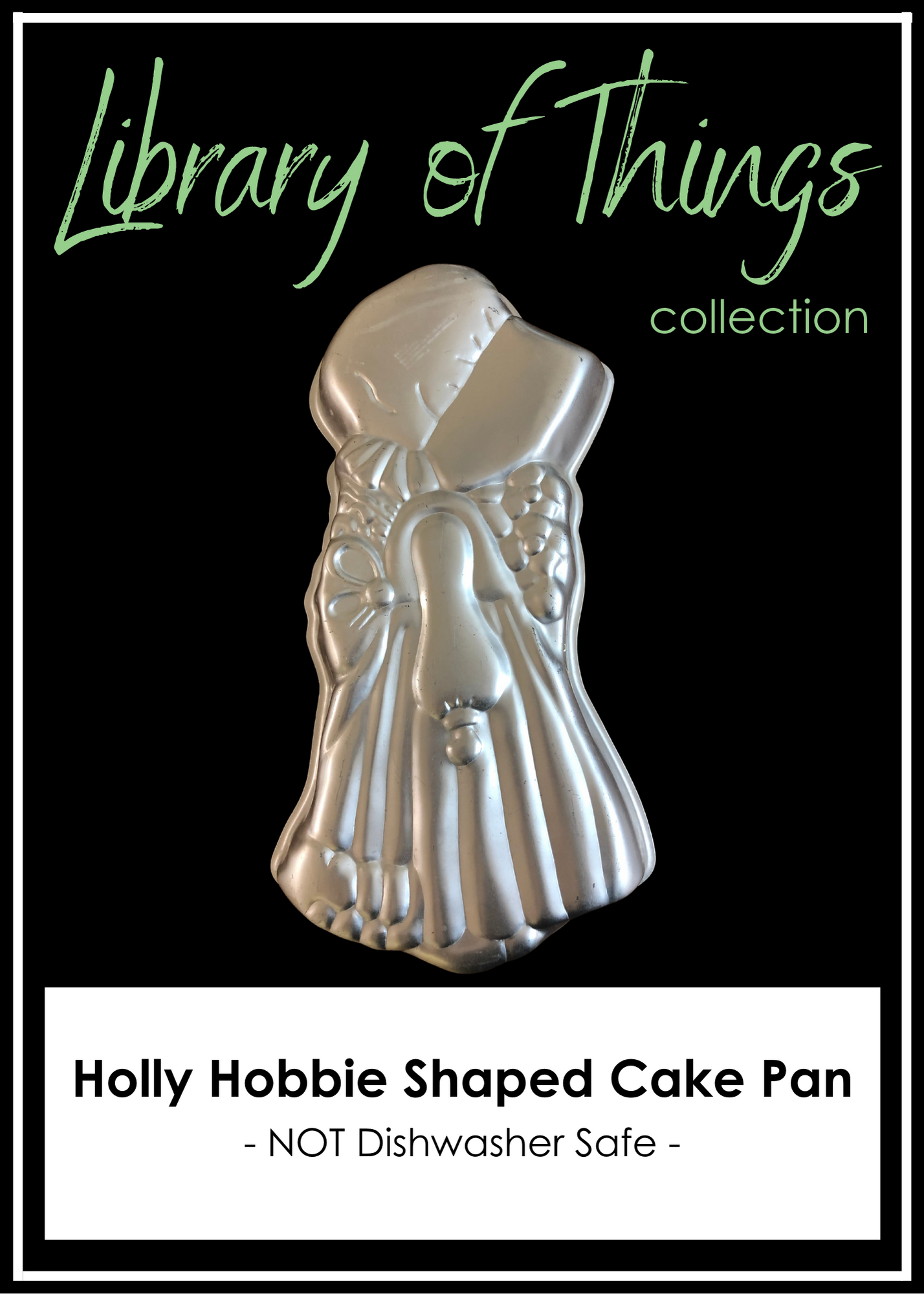 Holly Hobbie Shaped Cake Pan