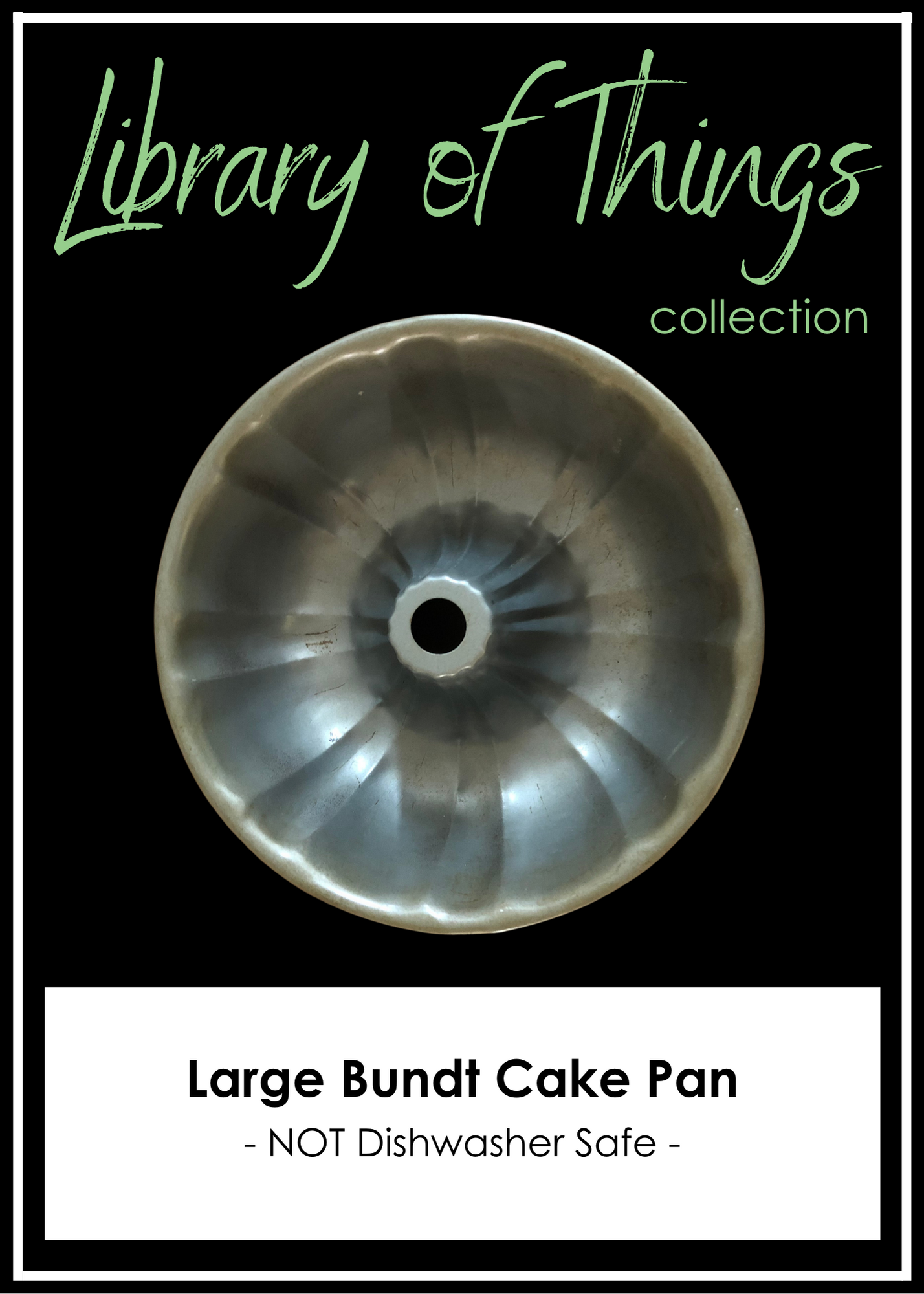 Large Bundt Cake Pan