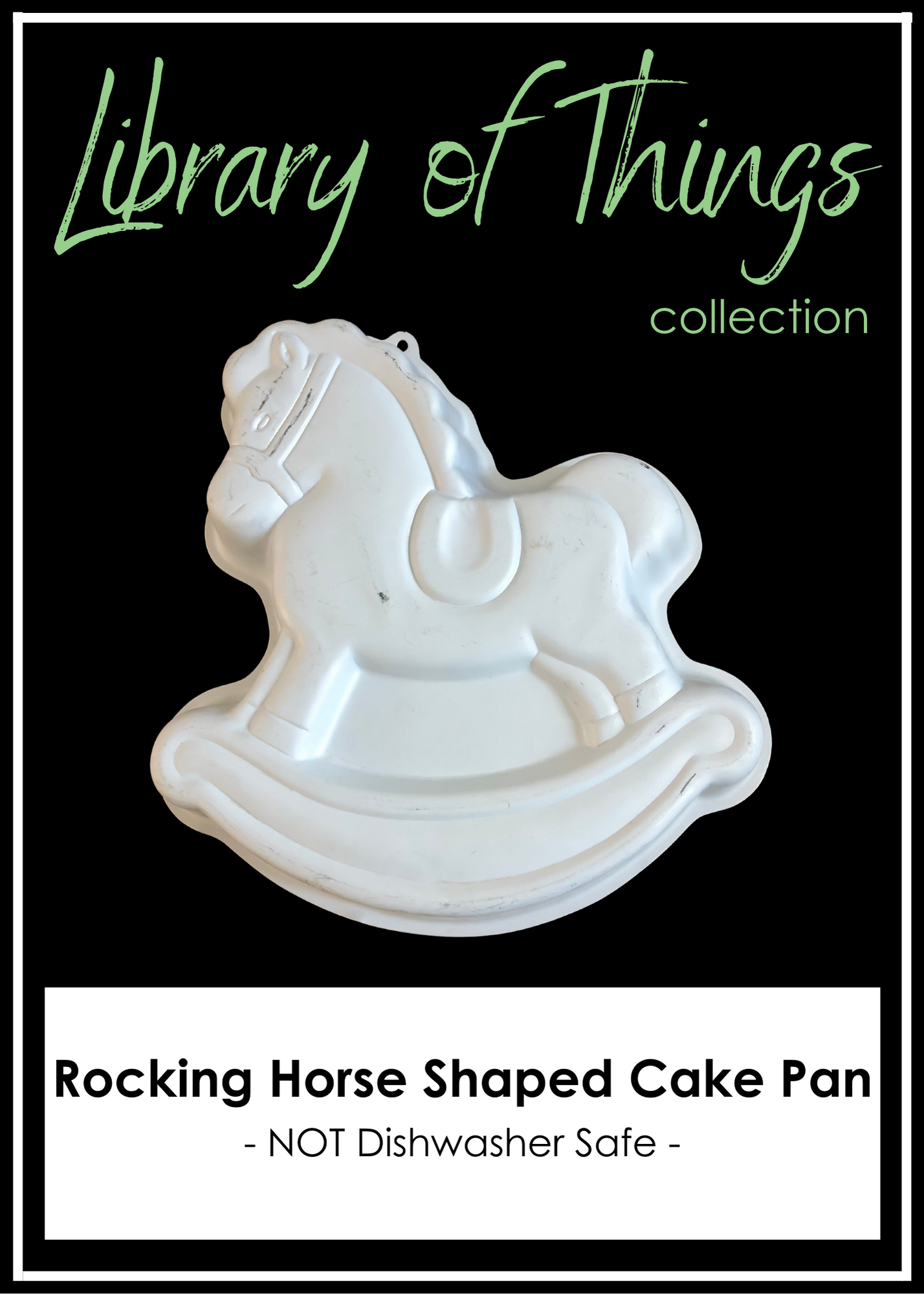 Rocking Horse Shaped Cake Pan