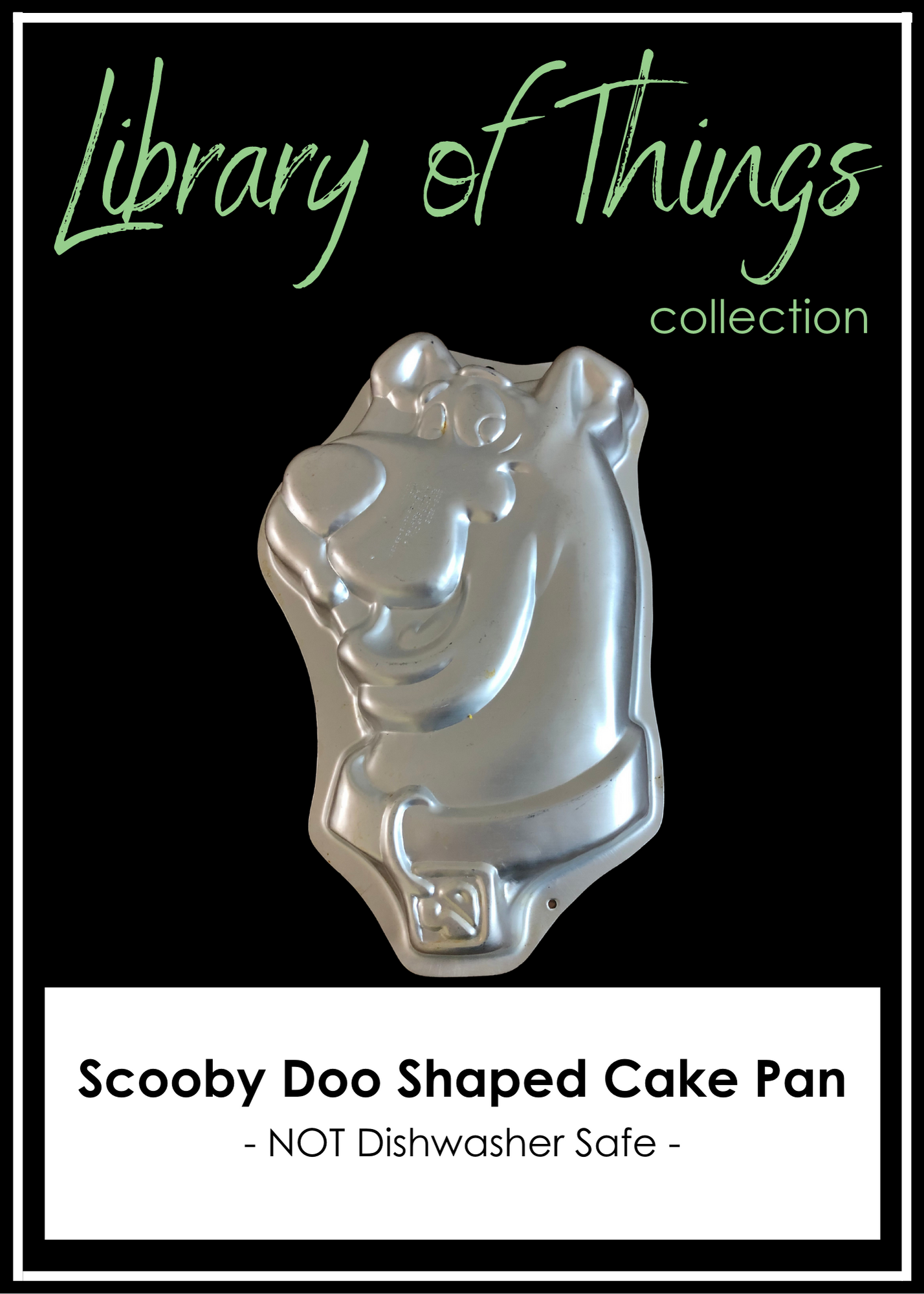 Scooby Doo Shaped Cake Pan