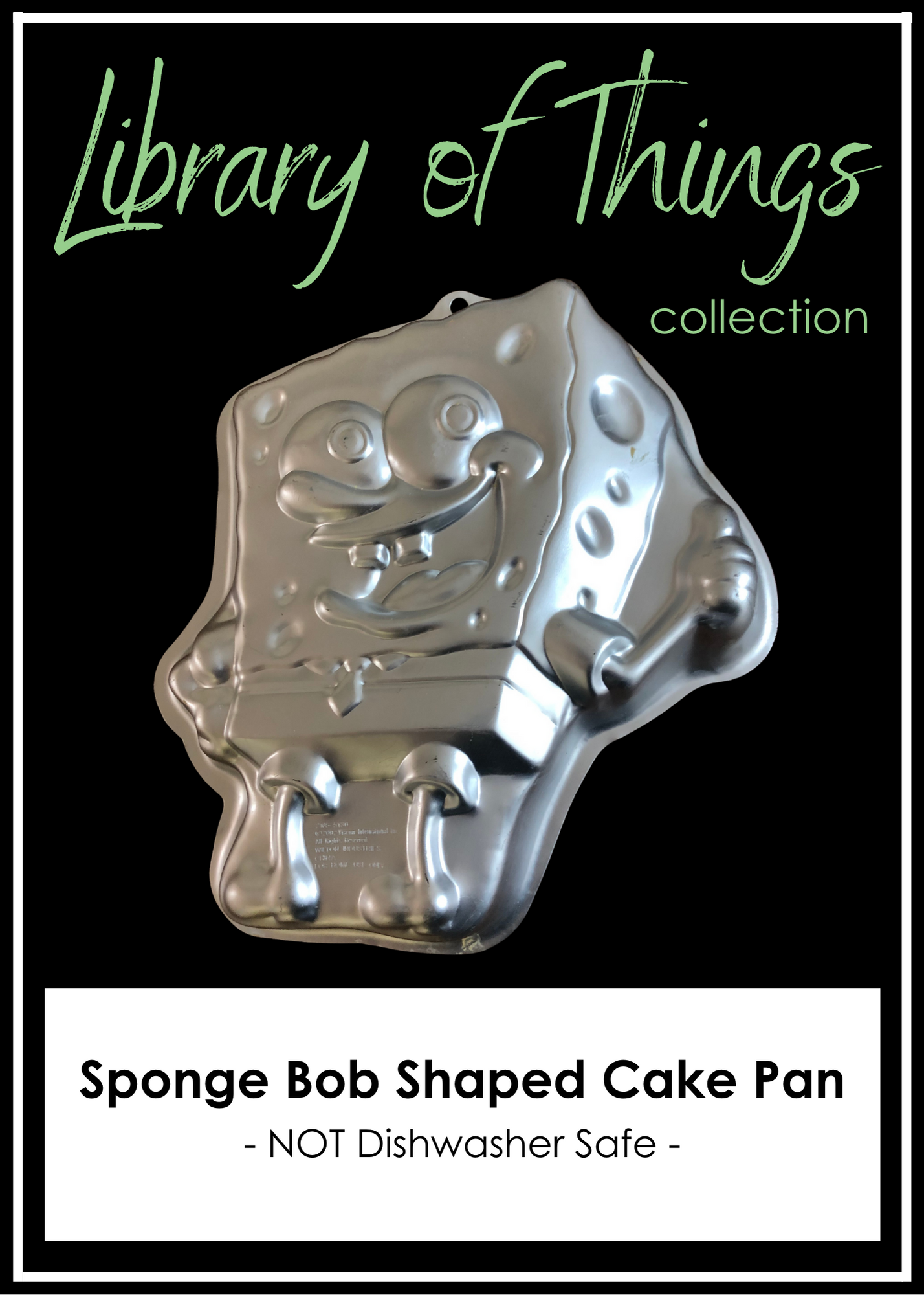 Sponge Bob Shaped Cake Pan