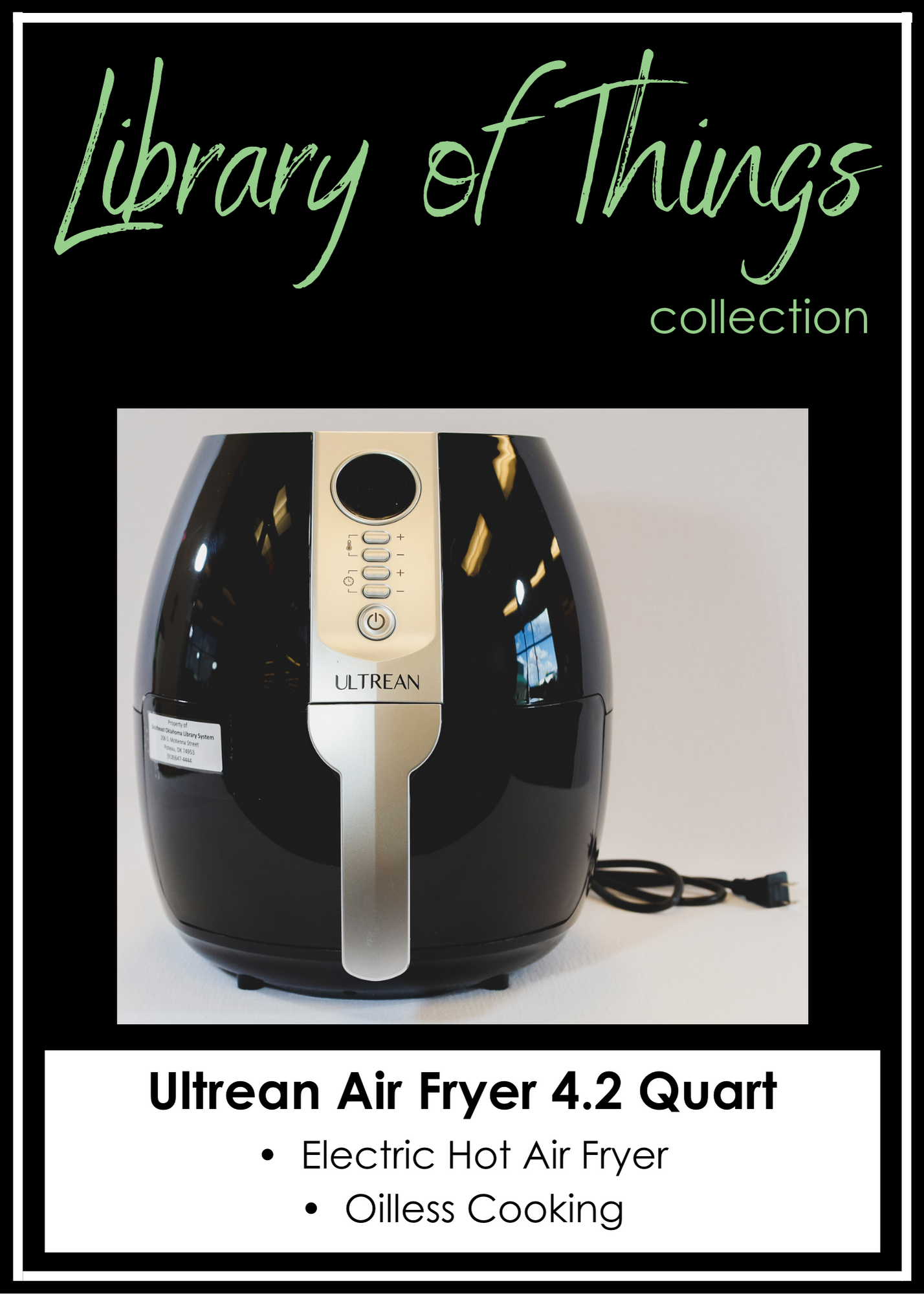 Ultrean Air Fryer 4.2 Quart