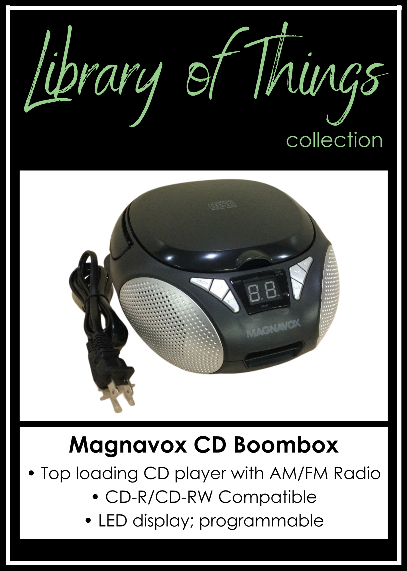 Magnavox CD Boombox