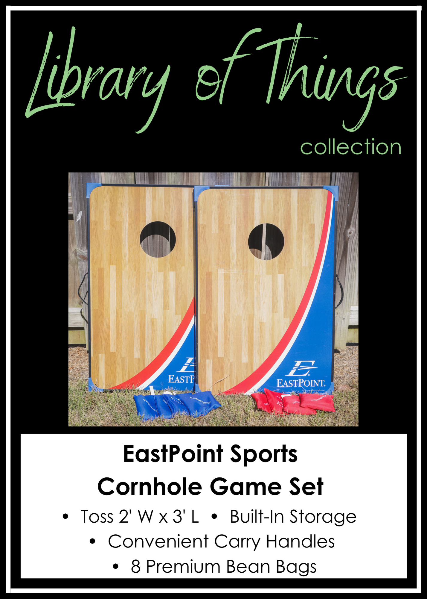 EastPoint Sports Cornhole Game Set