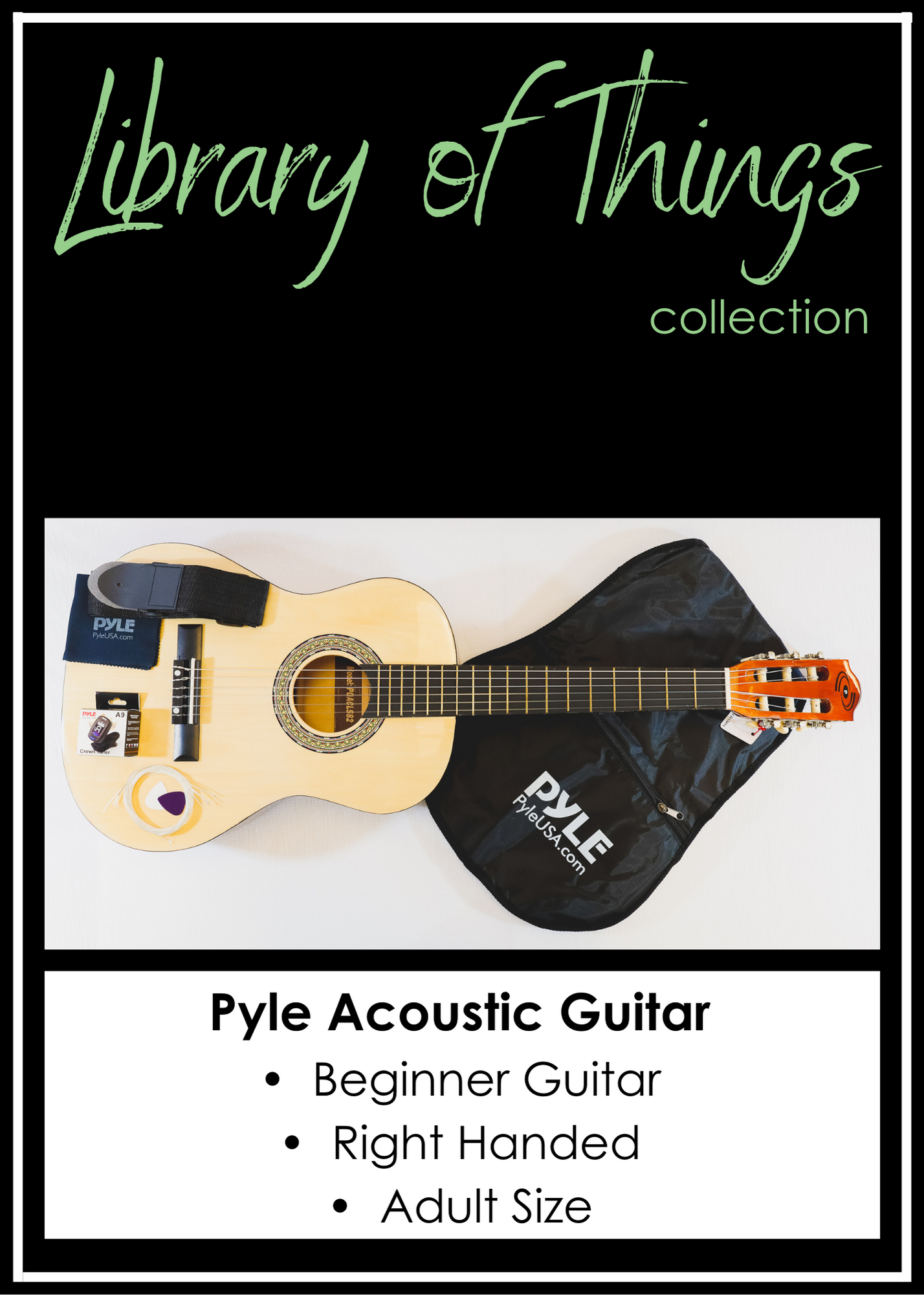 Pyle Acoustic Guitar
