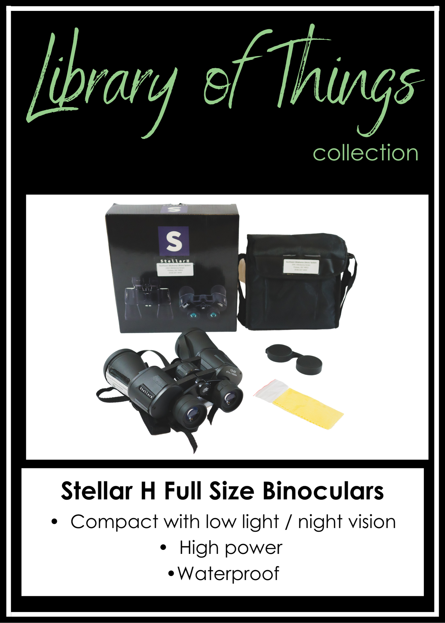 Stellar H Full Size Binoculars