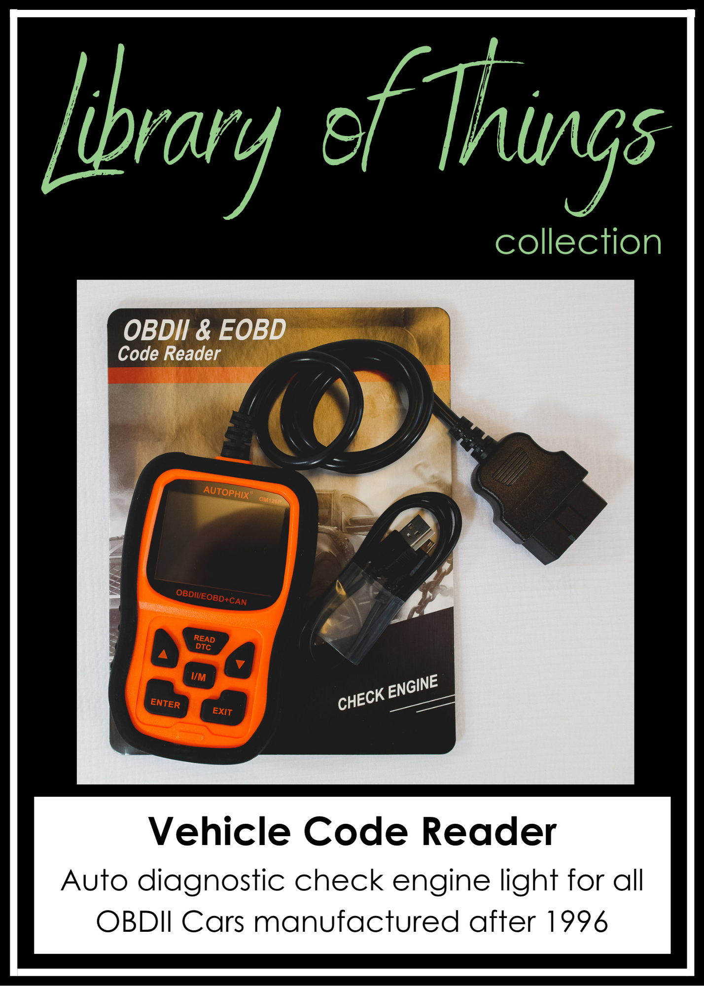 Vehicle Code Reader
