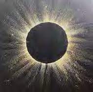 Solar Eclipse Chalk Drawing
