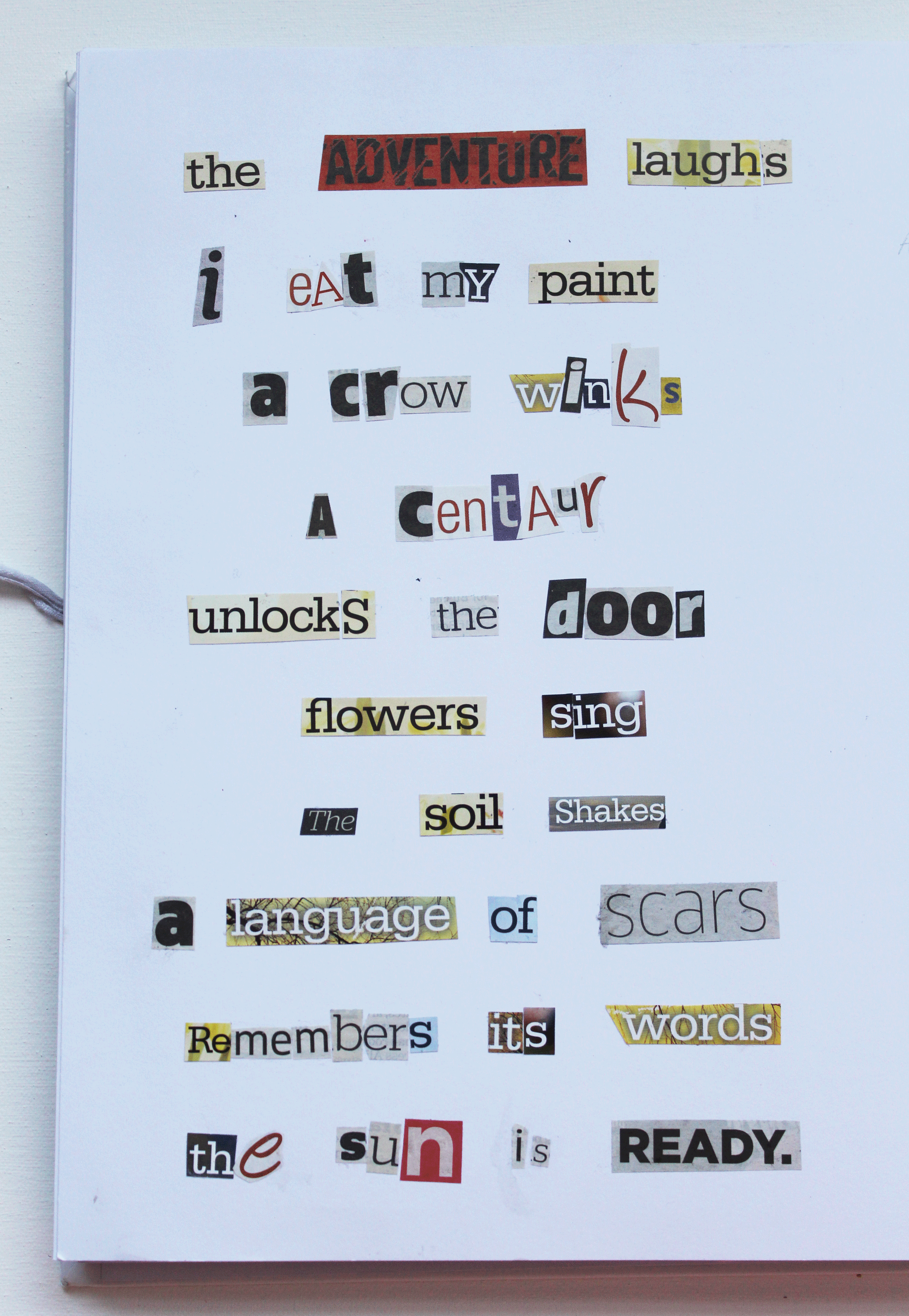 collage poetry