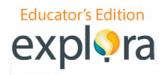 Explora Educator's Edition logo