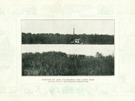 Portion of Lake Talawanda and Lewis Park Located on City Waterworks Reservation