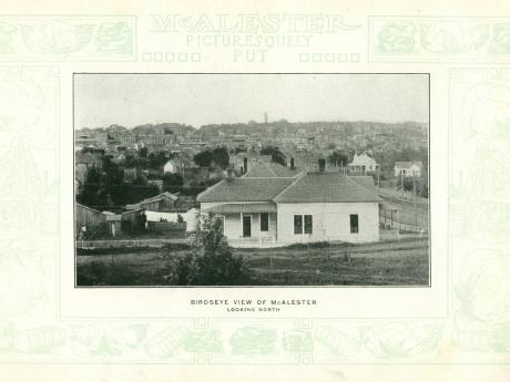 Birdseye View of McAlester, Looking North