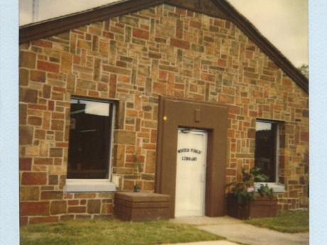 Historic Photo of Wister Public Library