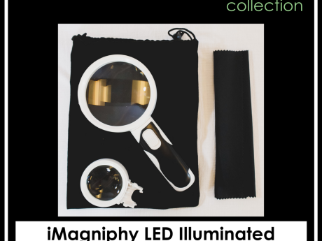 iMagniphy LED Illuminated Magnifying Glass Set