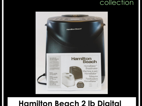 Hamilton Beach 2 lb Digital Bread Maker