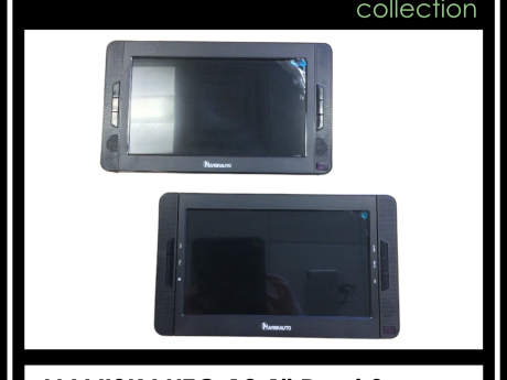NAVISKAUTO 10.1" Dual Screen Portable DVD Player for Car