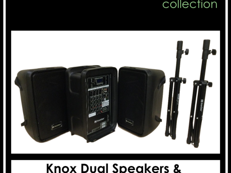Knox Dual Speakers & Mixer Kit