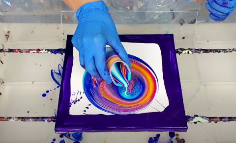 paint pour