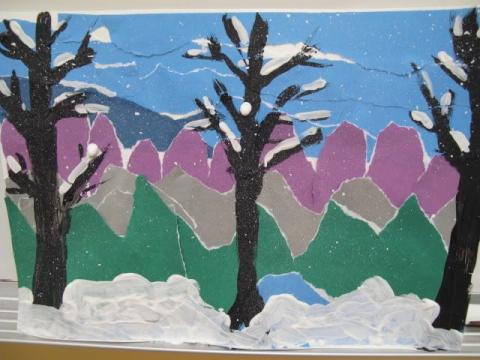 winter scene
