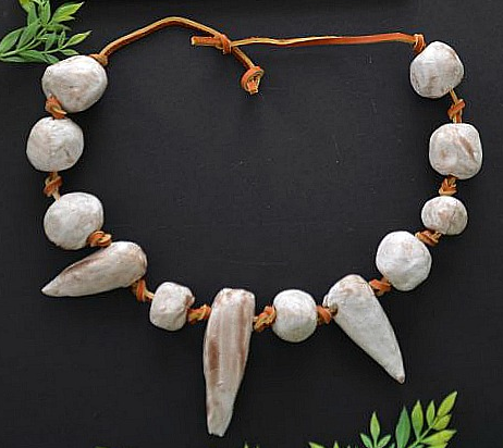 bone necklace