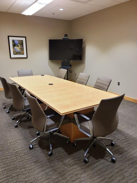 Photo of the conference room. 