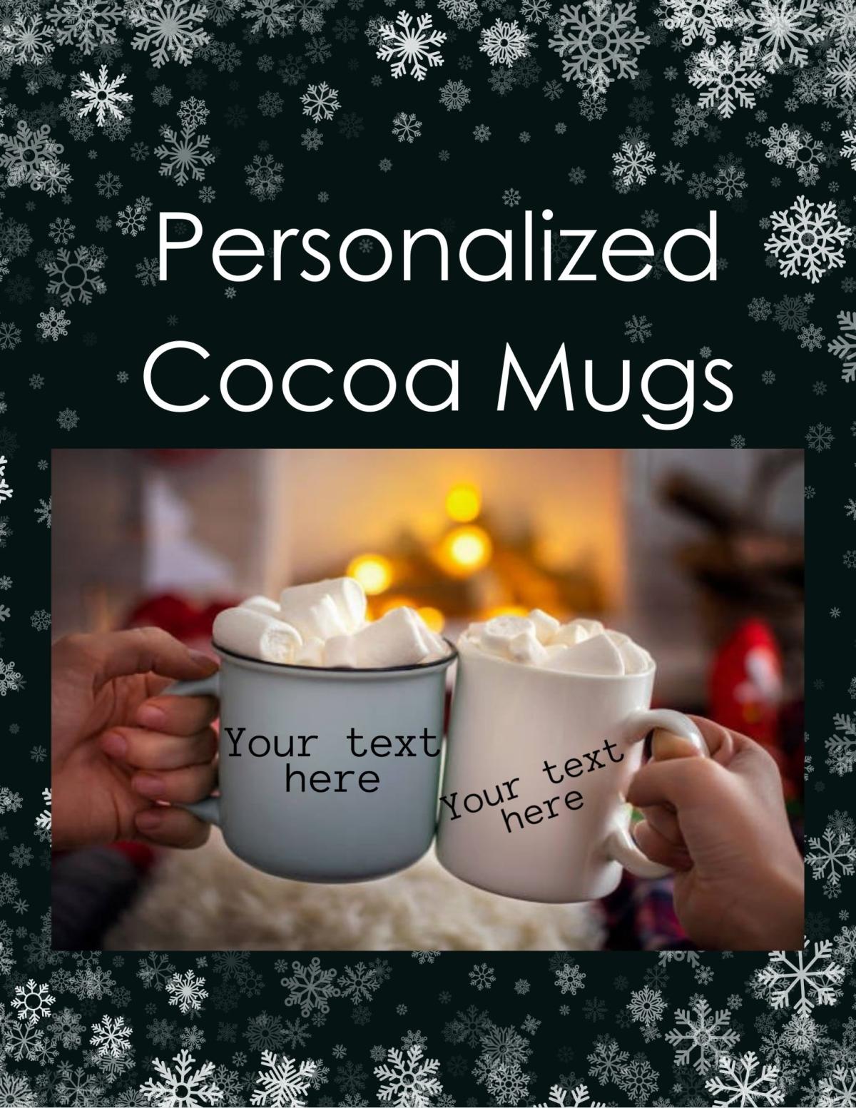 Personalized Cocoa Mugs