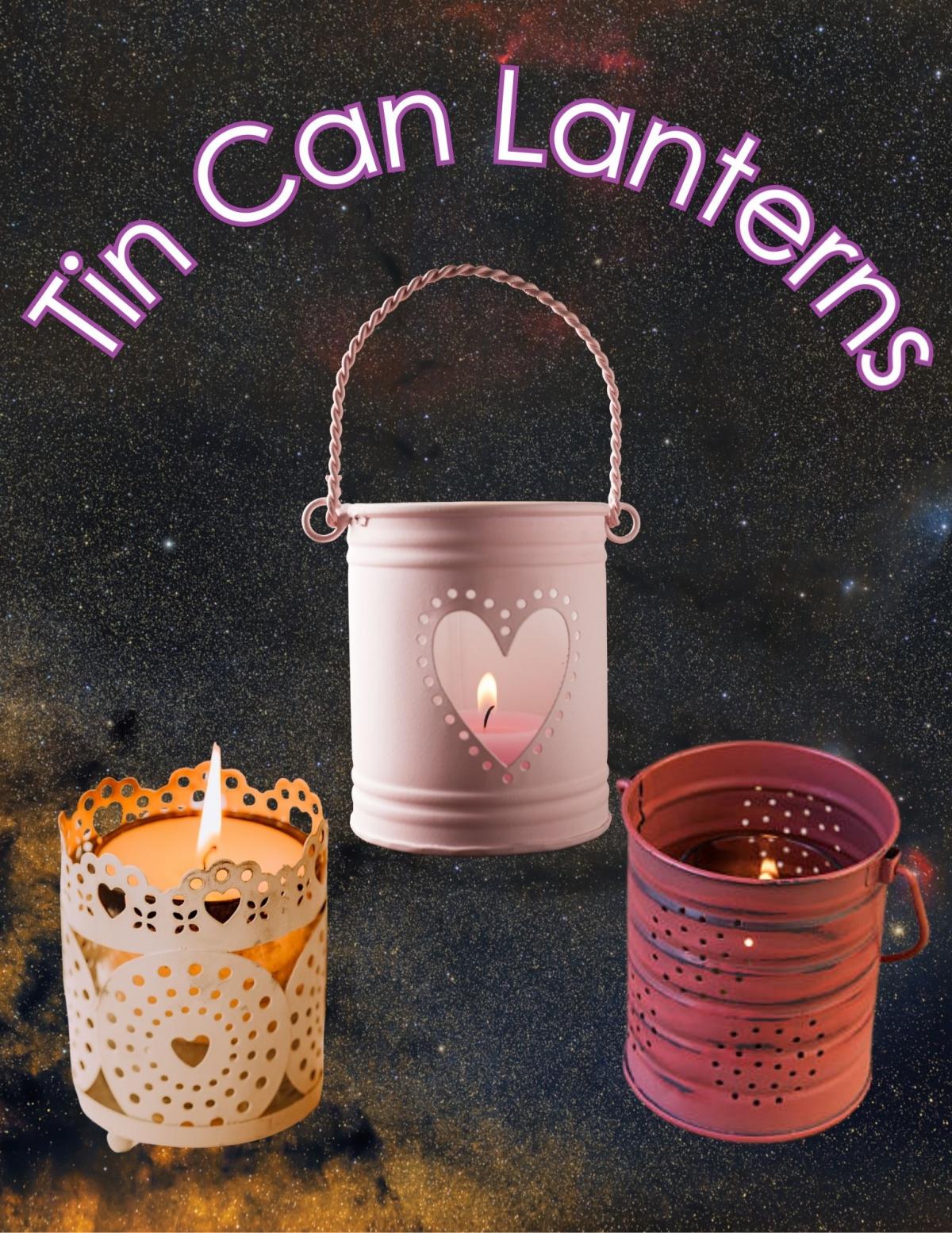Tin Can Lanterns